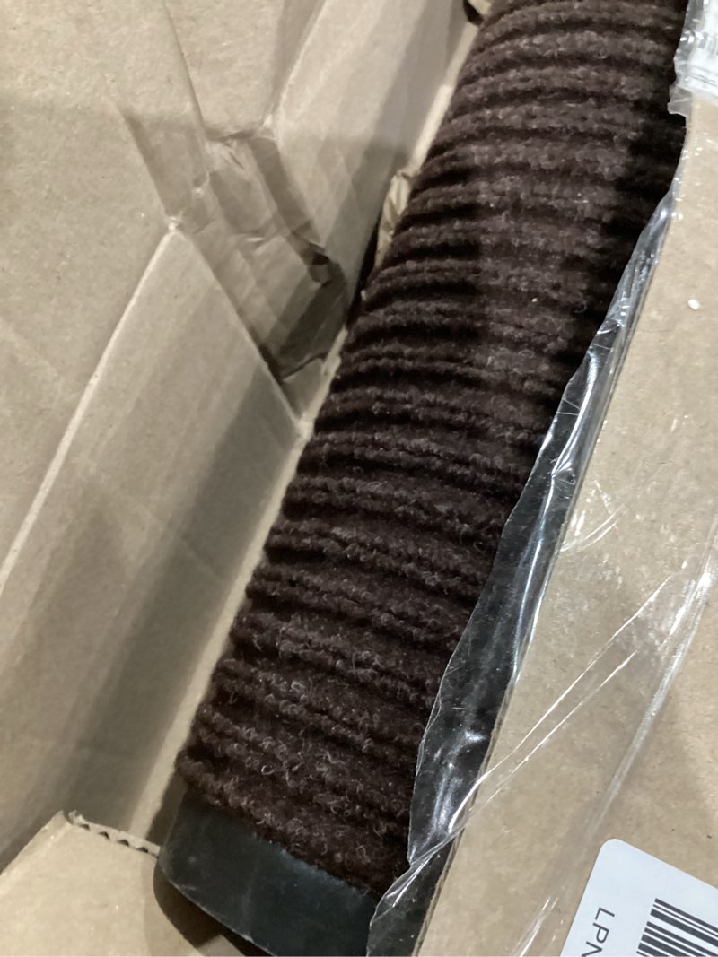 Condition photo showing Good Condition for OLANLY Front Door Mat Indoor Outdoor Entrance, Waterproof Heavy Duty Doormat, Fade Resistant, Low Profile, Easy Clean Patio Porch Welcome Floor Mats for Entry, 35x23, Tan 35" x 23" Tan