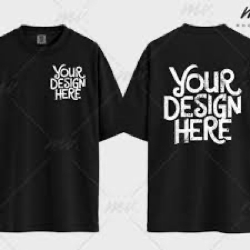 Merch on Demand Blank - OVERSIZED_TSHIRT Unisex Medium Black