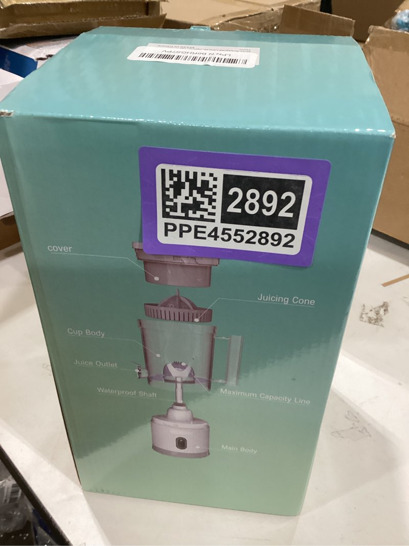 Condition photo showing New/Like New for Automatic orange juicer