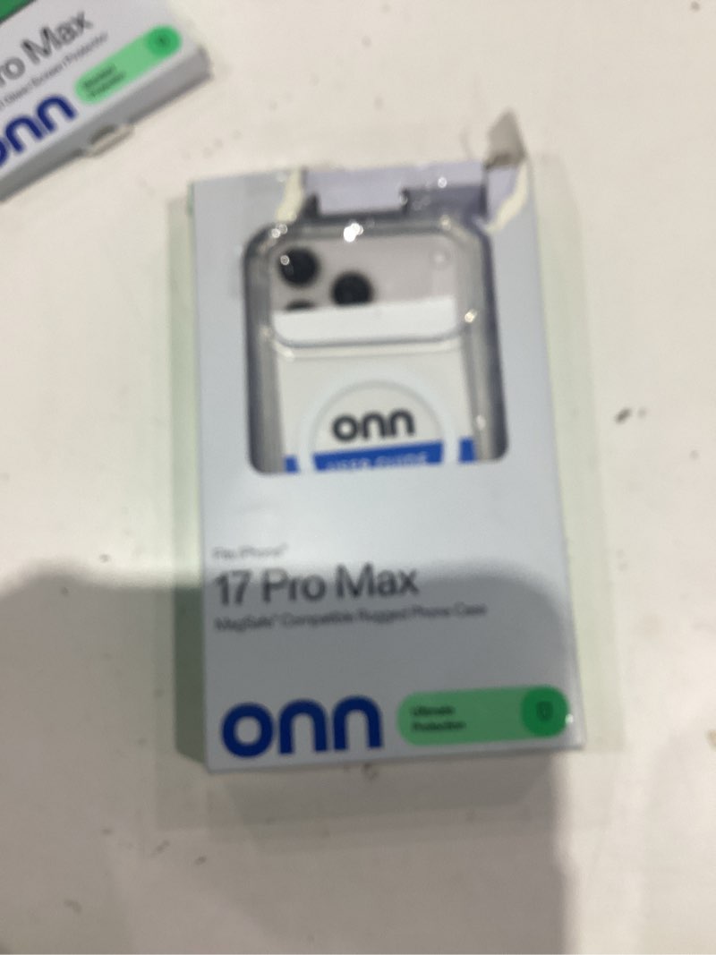Condition photo showing Good Condition for onn magsafe compatible rugged phone case for iphone 17 pro max - clear