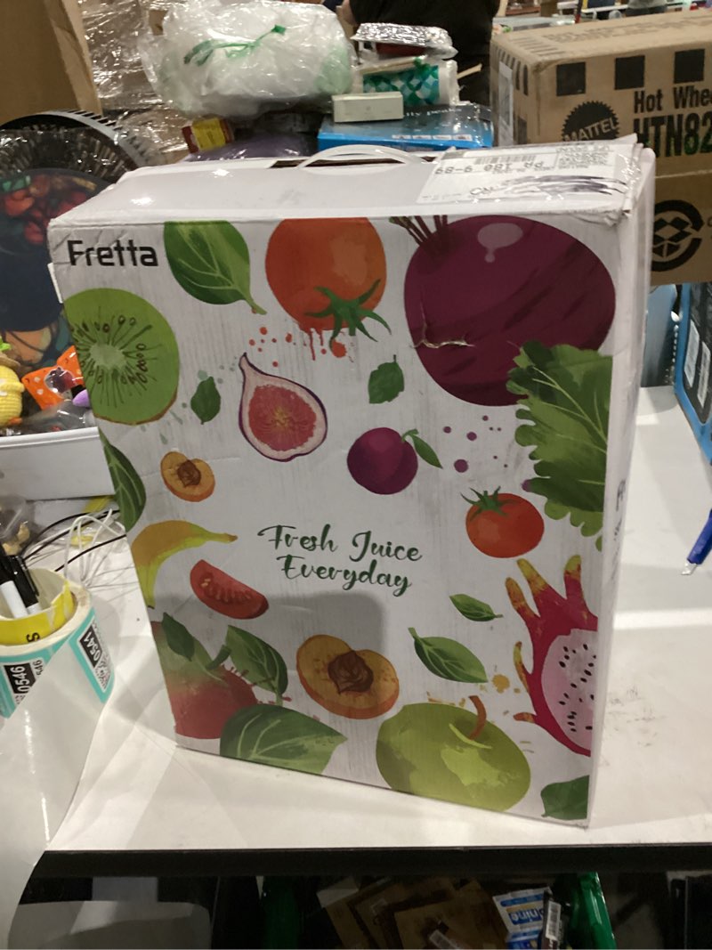 Fretta slow masticating juicer