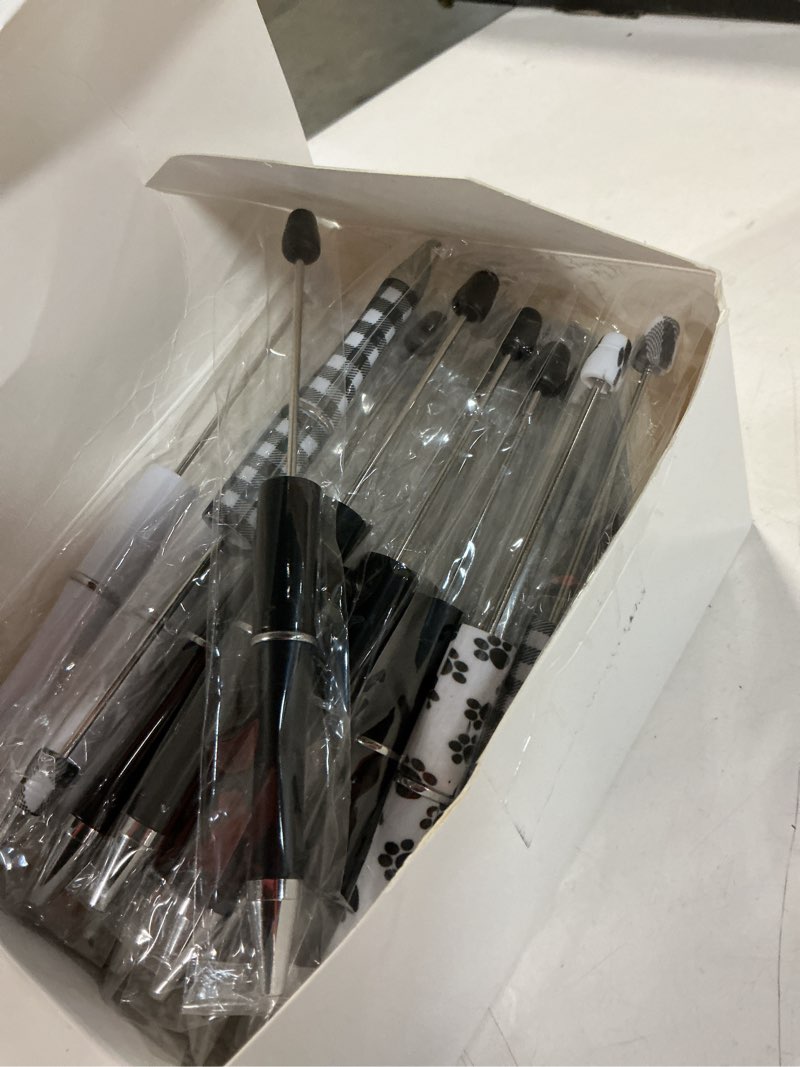 Condition photo showing Good Condition for Colarr 197 Pcs DIY Pens Making Kit Include 24 Pcs Plastic Beadable Pens Assorted Bead Pens 48 Pcs Spacer Beads 24 Pcs Pen Packaging Bags 101 Pcs Wood Beads for Students Office School Supplies, Dog