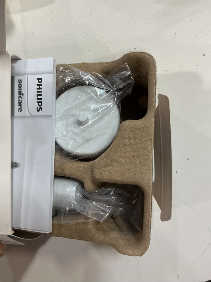 Condition photo showing New/Like New for philips sonicare 4100 series electric toothbrush - sonic toothbrush with advanced sonic technology, pressure sensor, two intensity settings, smartimer & quadpacer, white, model hx3681/23 1 count (pack of 1) white