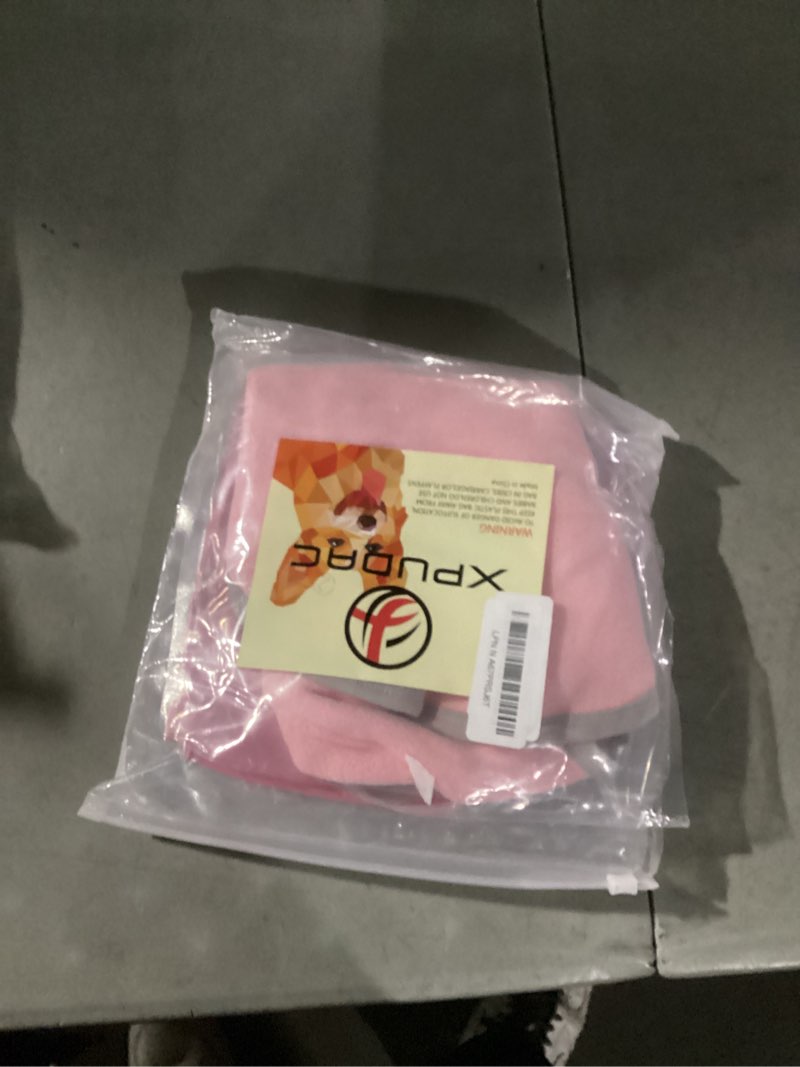 Condition photo showing Good Condition for XPUDAC 4 Pieces Fleece Dog Sweaters Vest Winter Warm Dog Clothes for Small Medium Large Dogs Girl Soft Pullover Doggie Sweatshirt Puppy Cold Weather Jacket, 510-vest-L Large(Chest-19.7") Pink, Rose, Purple