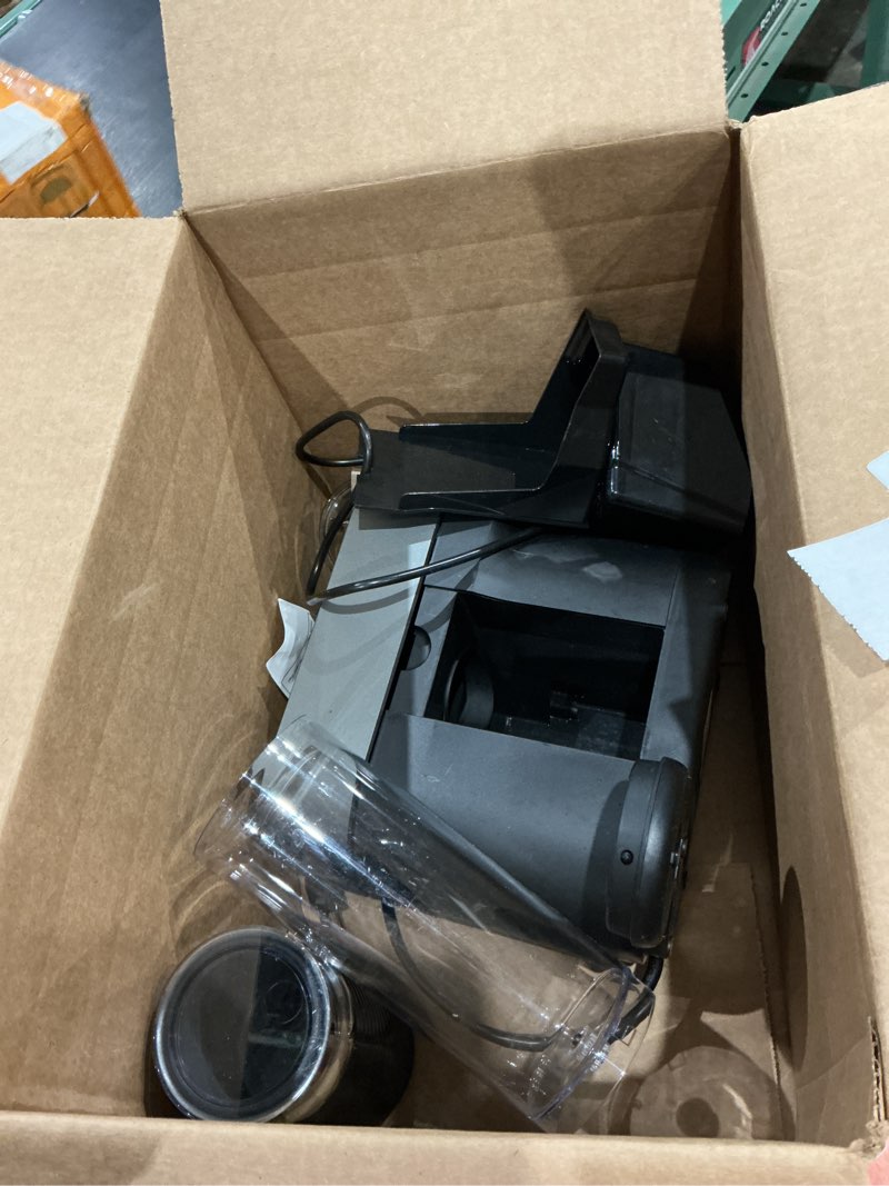 Condition photo showing As Is for incomplete missing pieces nespresso vertuo pop+ deluxe coffee and espresso maker by breville with milk frother, titan machine + milk frother titan