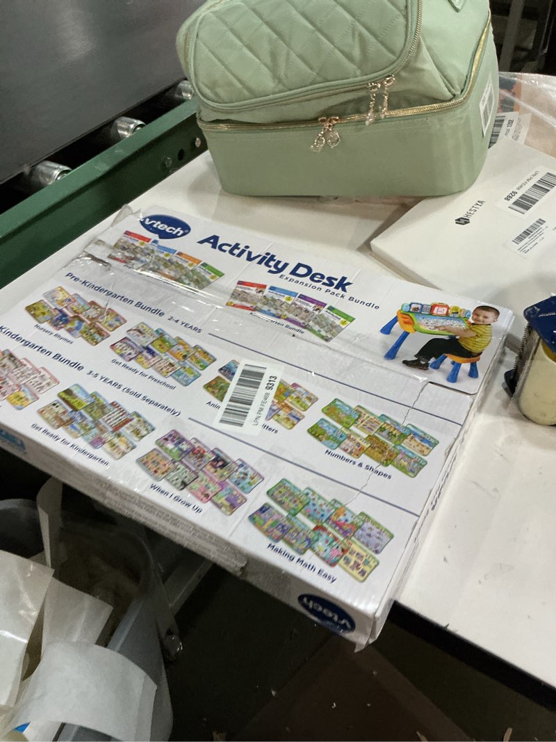 Condition photo showing New/Like New for VTech Touch and Learn Activity Desk Deluxe 4-in-1 Pre-Kindergarten Expansion Pack Bundle for Age 2-4 Vtech Activity Desk
