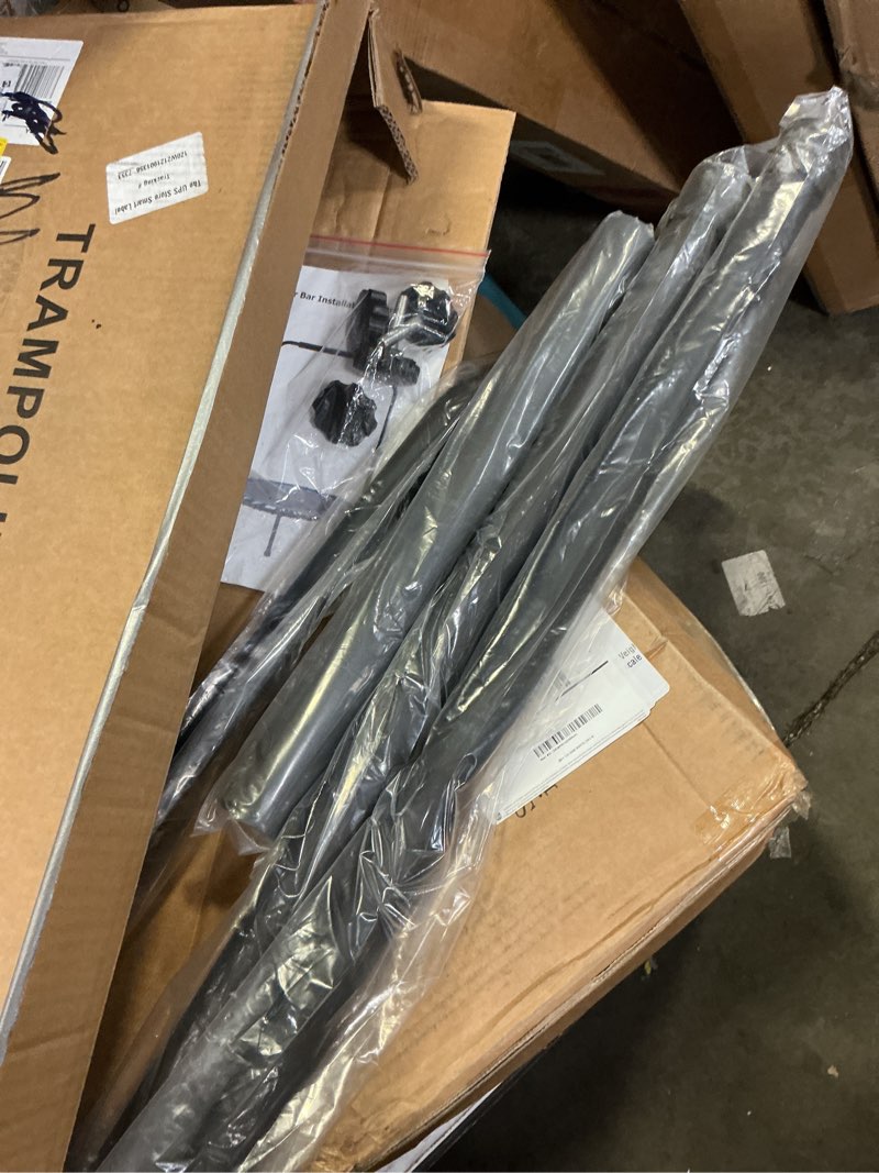 Condition photo showing As Is for newan rebounder handle bar accessory for 40" round fitness trampolines, cushy foam handles,only applicable to the foot tube between 2.5cm/0.98in diameter(trampoline not included)