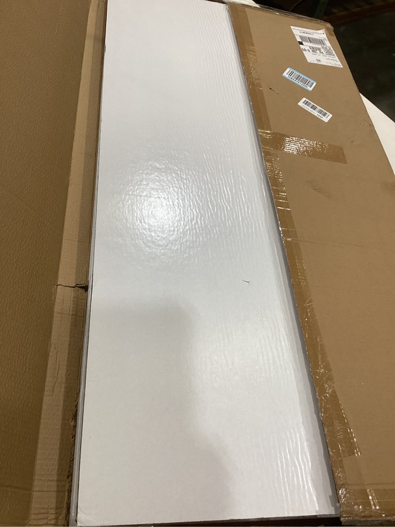 Condition photo showing Good Condition for 4-piece wood slat wall panel for interior wall decor noise cancelling 47.2" x 23.6" peel and stick acoustic decorative 3d sound absorbing wall paneling, natural oak natural oak 4pcs - 47.2" x 23.6"