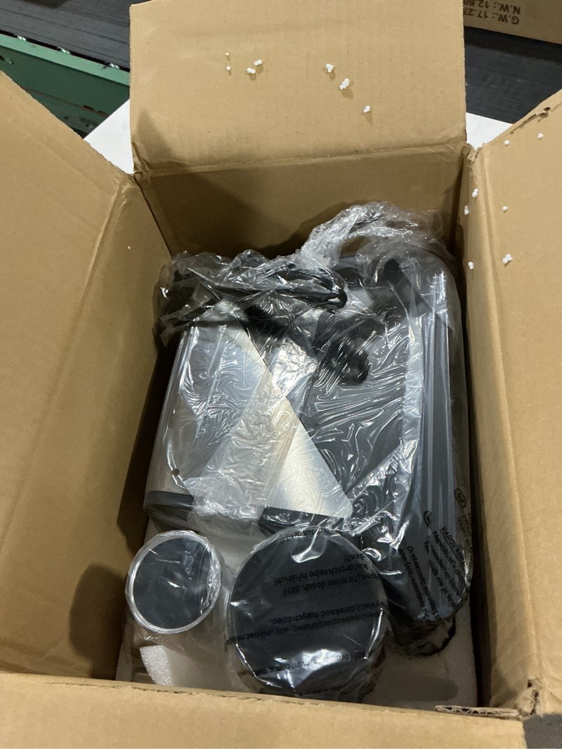 Condition photo showing As Is for #8 Meat Grinder, [3200W Max] Electric Heavy Duty Sausage Stuff with 2 Stainless Steel Blades and 3 Grinding Plates, Sausage Tube & Kibbe Kit, for Commercial & Home Use MG104-B&S