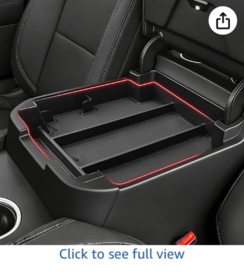 autorder car seat organizer for 2021-2025 2026 chevy chevrolet suburban/tahoe accessories portable b