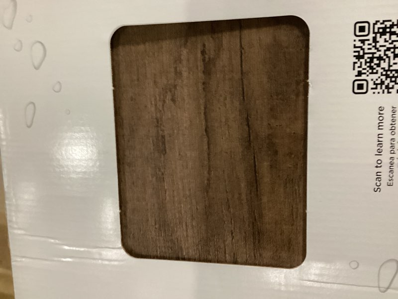 Condition photo showing Good Condition for pergo duracraft marsala oak 22-mil x 9-1/2-in w x 47-in l waterproof luxury vinyl plank flooring