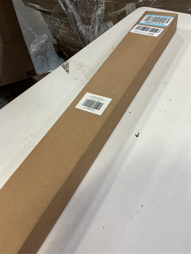 Condition photo showing New/Like New for lazblinds no drill blinds for indoor windows, blackout roller shades, cordless window blackout blinds, thermal insulated fabric uv protection for home and office, 28" w x 48" h, white blackout-white 28" w x 48" h