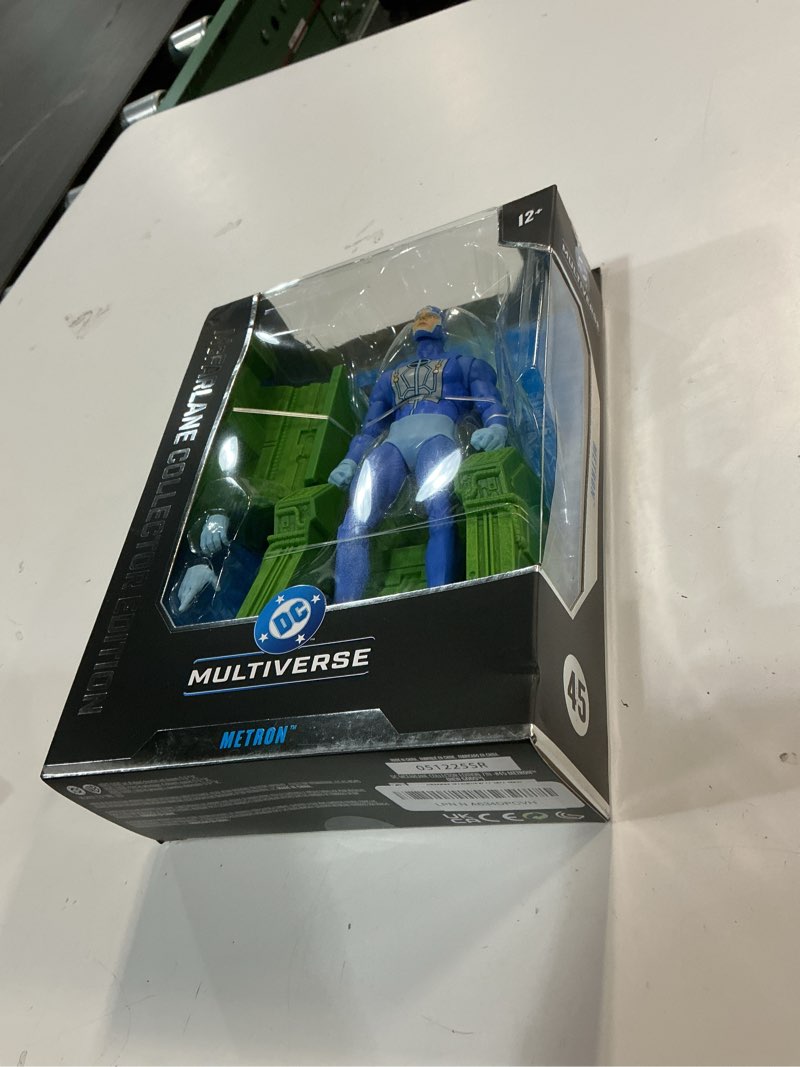 Condition photo showing New/Like New for McFarlane Toys - DC Multiverse Metron (New Gods) 7in Action Figure McFarlane Collector Edition #45