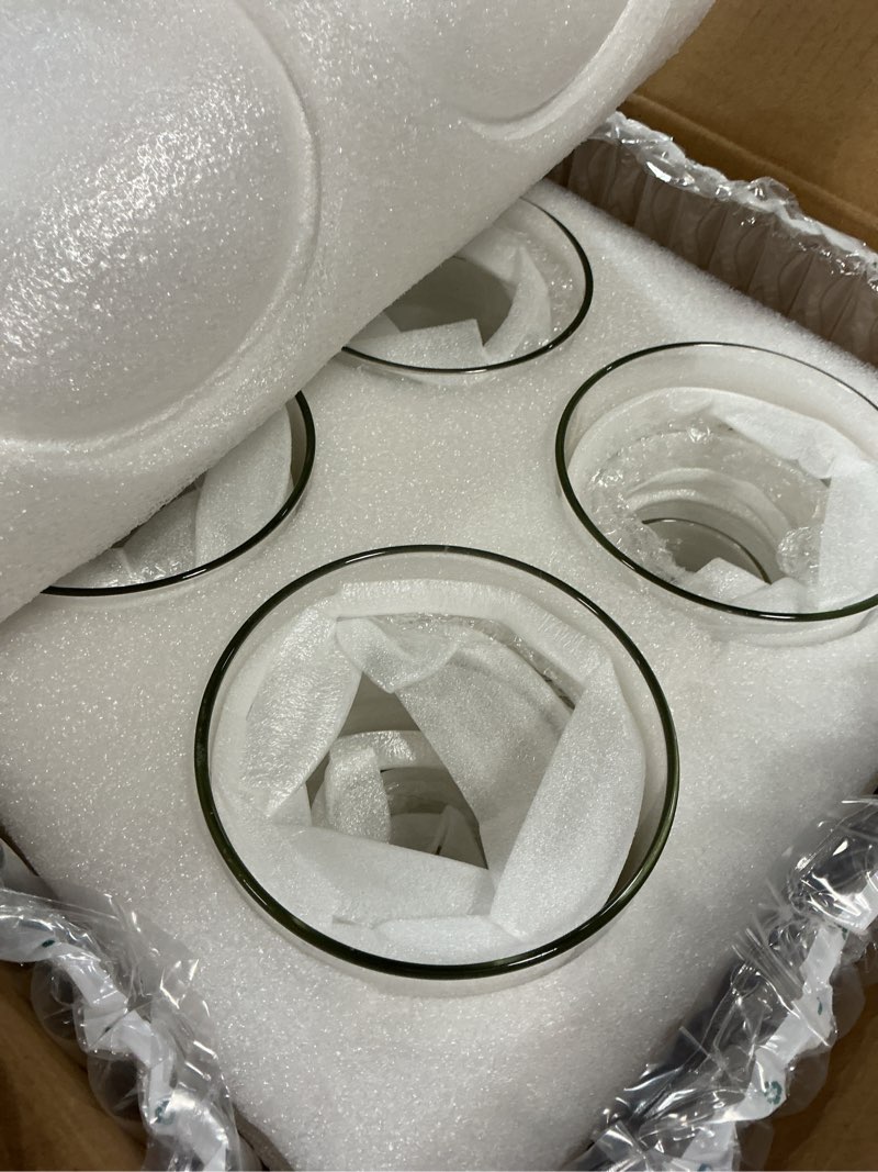 Condition photo showing New/Like New for zomiol 30pcs glass cylinder vase for centerpieces, 6,8,10,10,12 inch tall big clear flower vase bulk