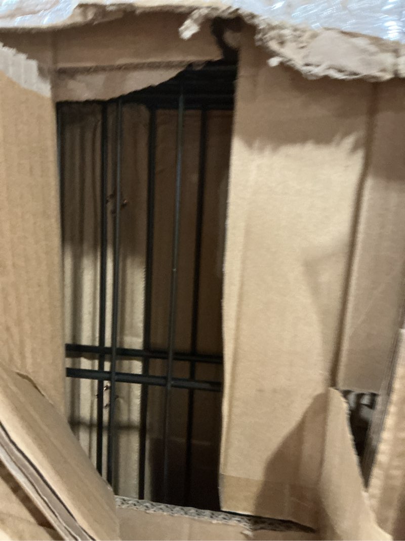 Condition photo showing Good Condition for FDW 48"L×18"W×82"H Wire Shelving Unit Storage Cart Metal Shelf Rolling Utility Cart 2100Lbs Capacity with 6 Tier Casters Adjustable Layer Rack Strong Steel for Restaurant Garage Pantry Kitchen,Black Black 48×18×82