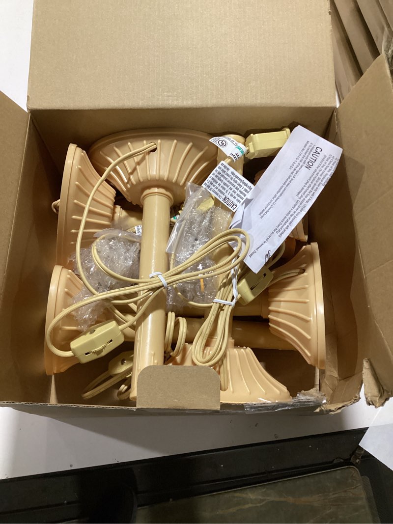 Condition photo showing Good Condition for 6 Pack 9.6 in LED Christmas Window Candles, Plug in Electric Window Candle C7 Light Bulb with 1 Spare Bulb Electric Candle Light for Christmas Night with Base Decorating Restaurant Table