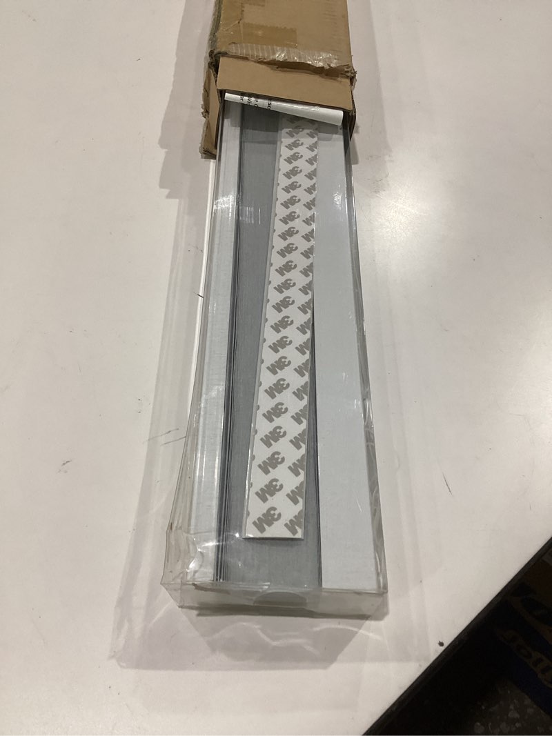 Condition photo showing As Is for myshade cordless cellular window shades no tools no drill blackout blinds for indoor windows size 35.5" wide x 72" height beige room darkening window blinds for bedroom, bathroom, kitchen, living room beige 35.5"w x 72"h