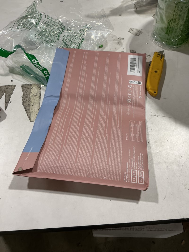 Condition photo showing New/Like New for 2 pairs only not 3similiar product cooljob 3 pairs colorful household gloves with cotton liner & non-slip grip, water resistant reusable dish washing rubber gloves for kitchen & bathroom cleaning, medium medium (pack of 3) assorted colors