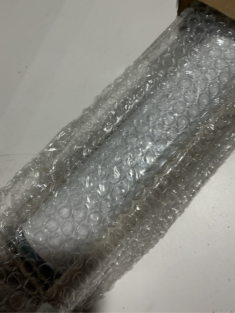 Condition photo showing As Is for NUTRO CHILL Blackout Window Blinds Cordless, Spring System Window Shades with UV Protection Thermal Insulated Linen Fabric, Roller Blinds for Home Office(25''x72'', Beige) Beige 25"W x 72"H