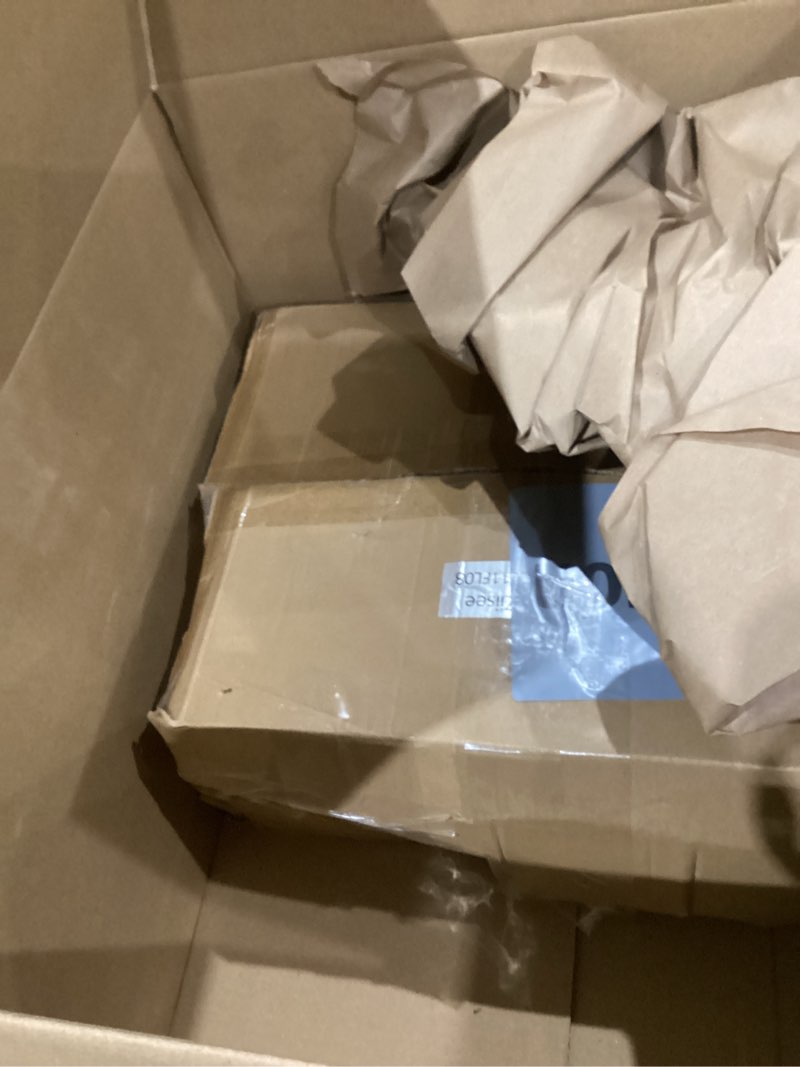 Condition photo showing As Is for Dimmable Floor Lamp, 3 x 800LM LED Edison Bulbs Included, Farmhouse Industrial Floor Lamp Standing Tree Lamp with Elegant Cage Tall Lamps for Living Room Bedroom Office - Silver C-Silver