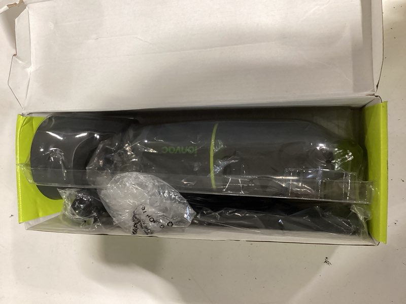 Condition photo showing Good Condition for ionvac handvac handheld cordless vacuum, pet-friendly multi-surface lightweight vacuum cleaner with usb charging, model #7441, green