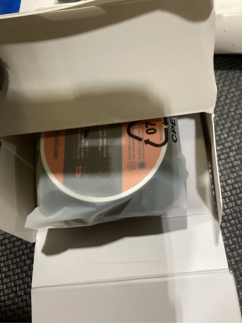 Condition photo showing Good Condition for esr omnilock qi2.2 certified 25w magsafe car mount charger with cryoboost, phone cooling magsafe car charger, 360° rotatable, air vent magnetic car phone holder for iphone 17/16 with ios 26, s26 ultra