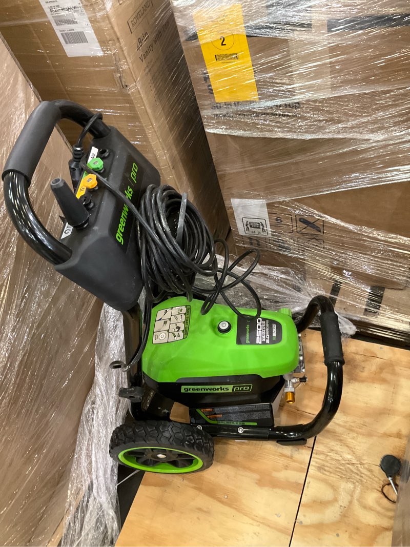 greenworks pressure washer