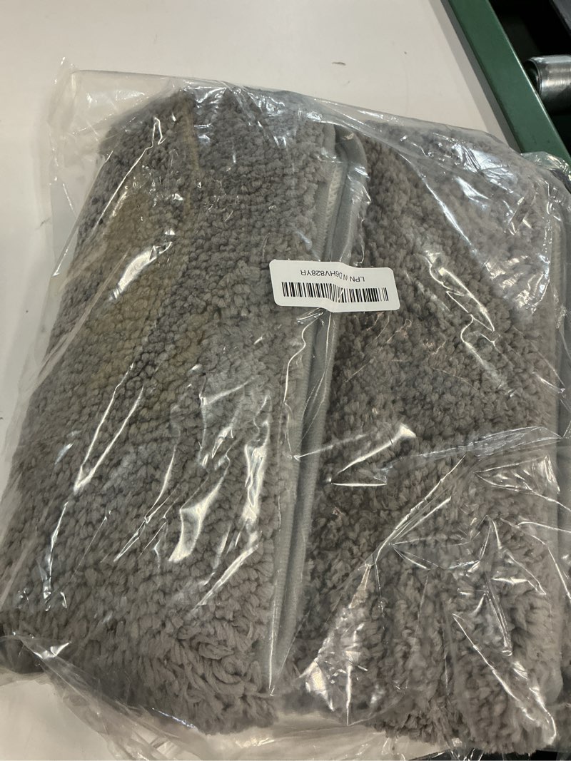 Condition photo showing Good Condition for lochas bathroom rug 36x24 inch, soft thick absorbent microfiber bath rugs for bathroom, machine washable, shaggy plush non slip bath mat for tub, shower floor, quick dry mats, grey grey 36x24 inch (rectangular)