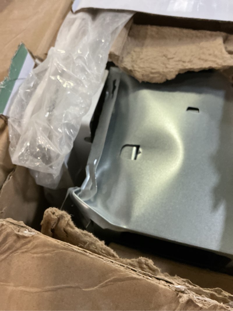 Condition photo showing As Is for Broan-NuTone Bathroom Exhaust Fan Easy Retrofit without Attic Access, Quiet 1.5 Sones, Effective Ventilation at 80 CFM ENERGY STAR Certified Moisture and Odor Control 80 CFM Energy Star 1.5 Sones