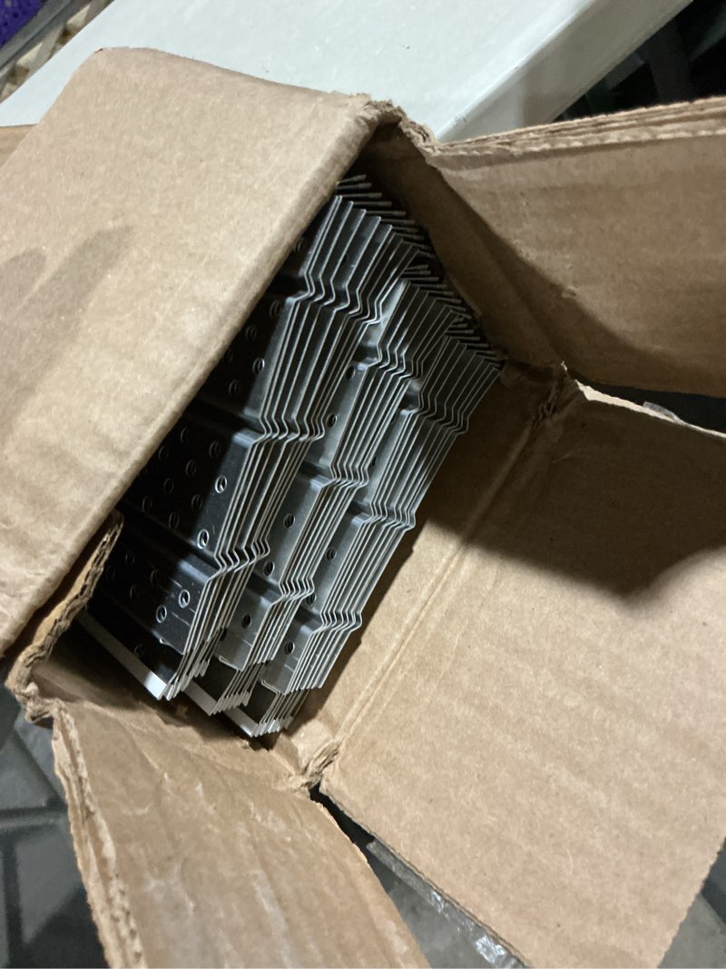 Condition photo showing Good Condition for flowguard gutter guard, usa made professional diy 5 inch 50-year gutter cover leaf protection system - white - aluminum - 102 feet - by flexxpoint 102' white