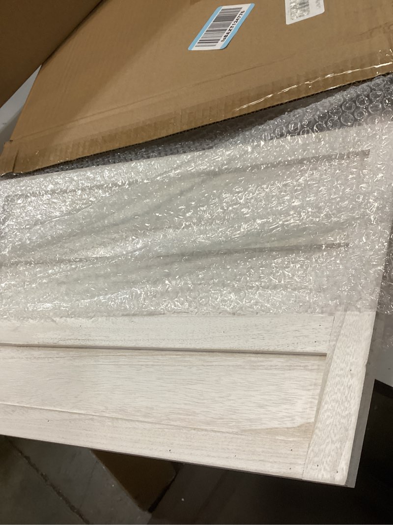 Condition photo showing Good Condition for (Similar)Hexagon Wooden Christmas Tree Collar Box 6 Panels 30'' Christmas Tree Base Cover Decor Vintage Rustic Farmhouse Trees Skirt for Xmas Holiday(White)