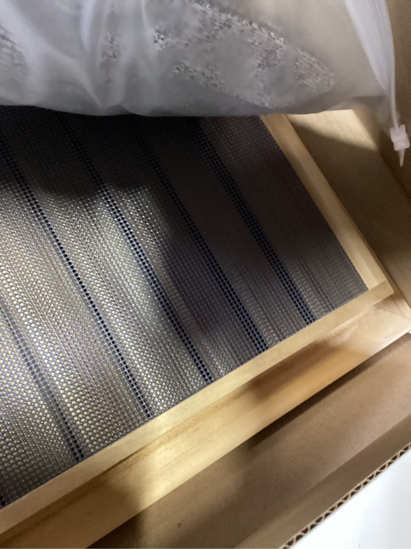 Condition photo showing Good Condition for 12" x 12" premium wood gable vent - innovative screen replacement, paintable finish, smooth surface - ideal for attic and shed ventilation,vent opening: 10" x 10"