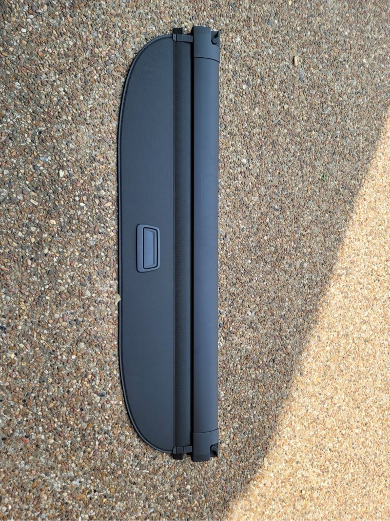 Audi Q8 Genuine OEM Cargo Trunk Shade Cover Black 4M886355394H
