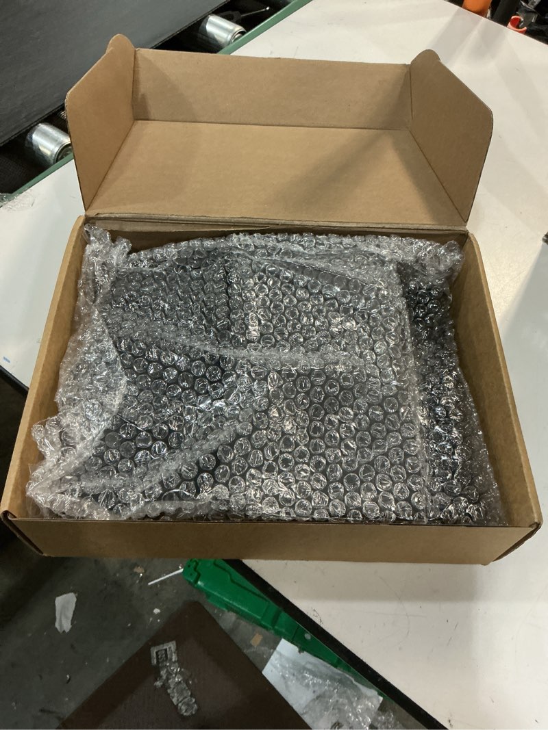 Condition photo showing Good Condition for Key and Mail Holder for Wall Mount, Entryway Mail Holder with 2 Slot, Key Holder with 3 Sturdy Hooks for Coat, Dog Leash, Decorative Key Rack (8.86”W x 11.42”H x 3”D) (Black)