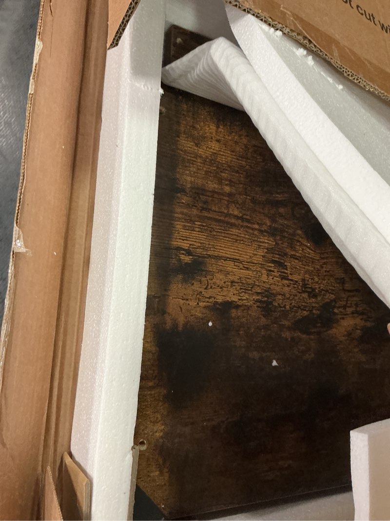 Condition photo showing Good Condition for dooloric Washer Dryer Countertop, Laundry Wood Shelf Topper with Edge, 27.6" Depth x 54" Width Cover