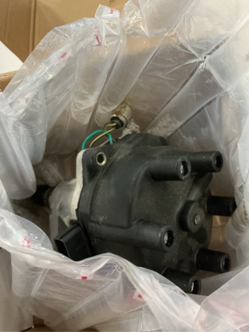 Condition photo showing As Is for ignition distributor 22100-1w601 221007b601 compatible for nissan pathfinder frontier xterra quest, compatible for infiniti qx4 [3.3l v6] engine only