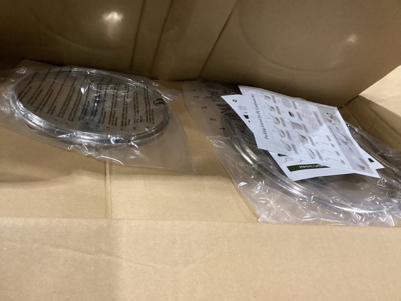 Condition photo showing Good Condition for 24pcs pots and pans set non stick,ceramic cookware set with 8qt stockpot,titanium-reinforced long-lasting nonstick,pfas-free,induction compatible,complete kitchen set for batch cooking & family meals