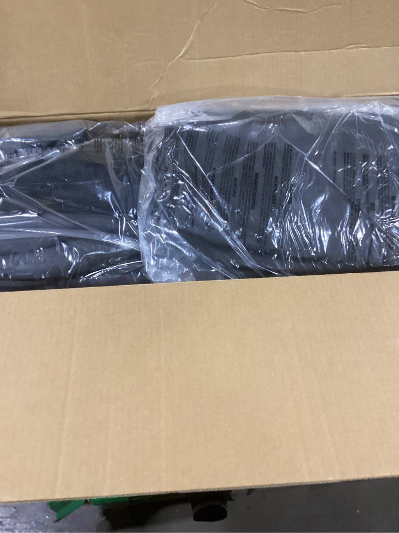 Condition photo showing Good Condition for Doradotey Baby Playpen, Shape &Size Adjustable Large Baby Playard for Babies and Toddlers, Foldable Playpen Fence Indoors Play Center Yards, Breathable Mesh Anti-Fall Play Pen 180x200x68cm, Black 79x71x27 in Black