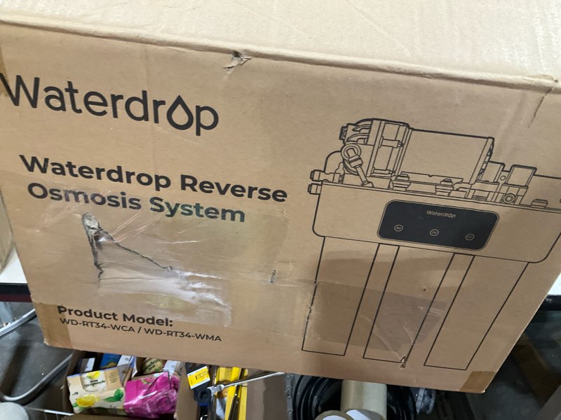 Condition photo showing Good Condition for waterdrop reverse osmosis system.