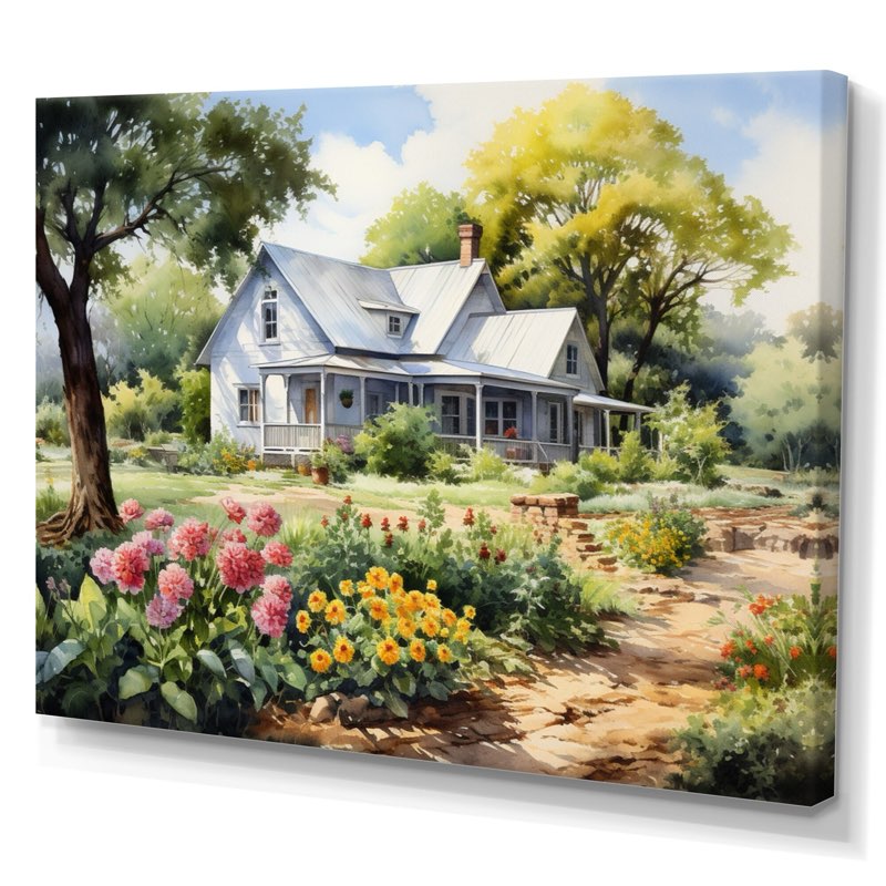 \\\" Farmhouse Frontyard Oasis  30 x 40