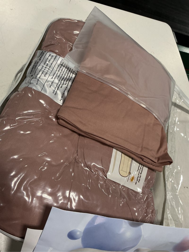 Condition photo showing Good Condition for infant support cushion - organic soft cotton baby support cushion for newborn 0-24 months, breathable portable pad for home and travel, washable cover included, ideal baby essentials gift, rose petal