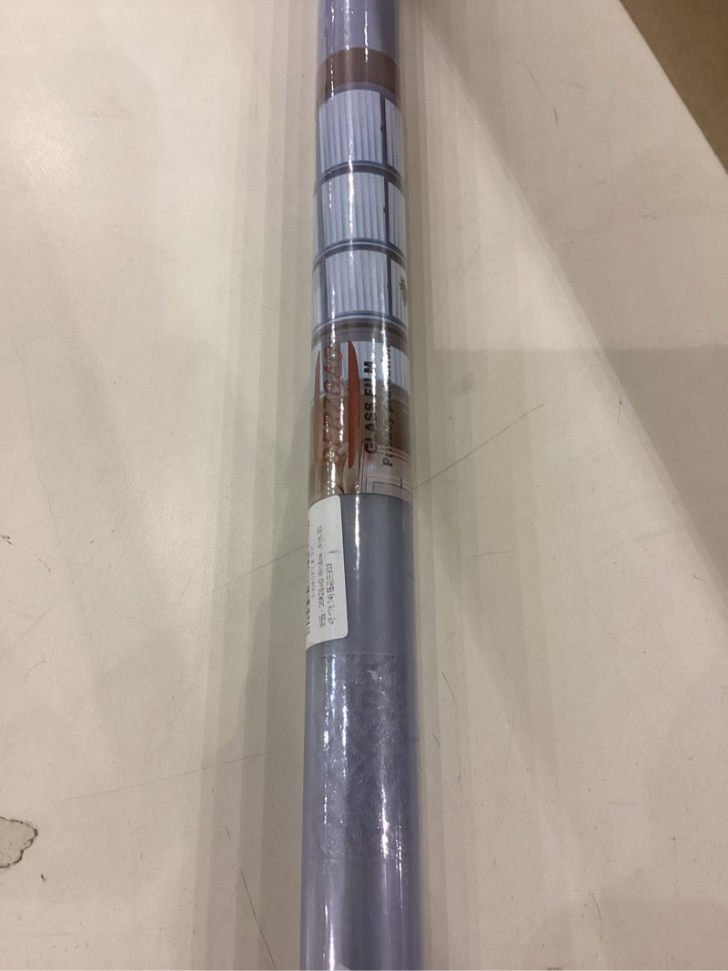 DERZGAO Frosted Window Film, Removable Glass Door Privacy Film, Suitable for Bathrooms, Offices, Sta