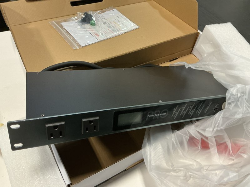 Condition photo showing Good Condition for SW-Epsilon 10 Socket Power Conditioner/Surge Sequencer USB Type-C/Type-A Charger