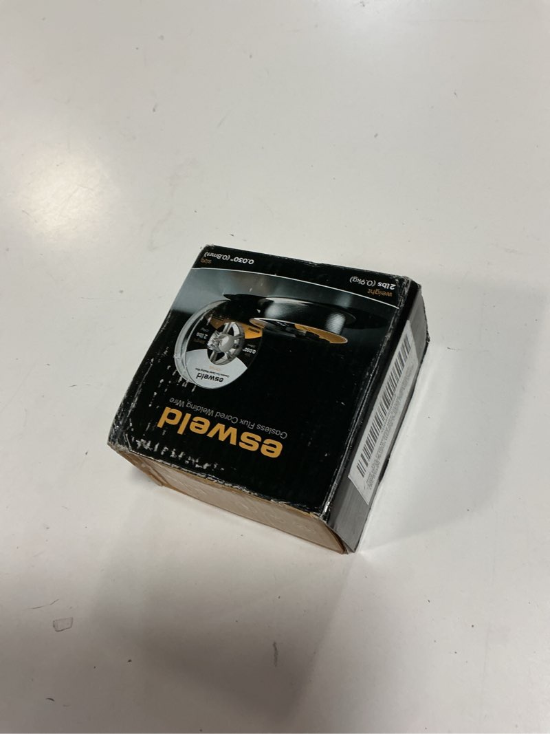Condition photo showing New/Like New for flux core welding wire e71t-gs - gasless flux core welding wire, 2lbs spool, low splatter, all position welding, outdoor use, mild steel (2 lbs, 0.035") 0.035" 2 lbs