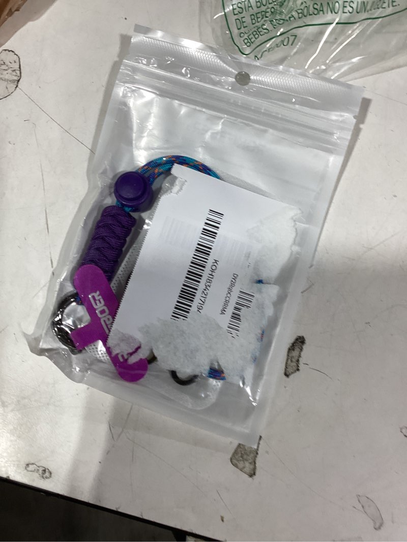 Condition photo showing Good Condition for Cell Phone Lanyard - Wrist Strap for Women, Phone Bracelet, Camera Wrist Lanyard, Short Wrist Lanyard for Keys, Keychain Lanyard - Purple Blue