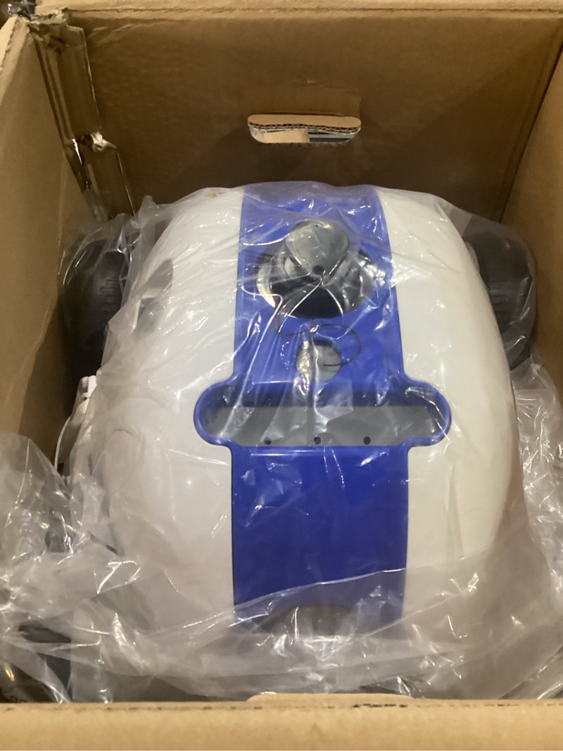 Condition photo showing Good Condition for (2023 upgrade) rock&rocker cordless robotic pool cleaner?pool vacuum with dual-drive motors, up to 90 mins runtime, powerful suction, cleaning for above or inground pools up to 861 sq ft, blue