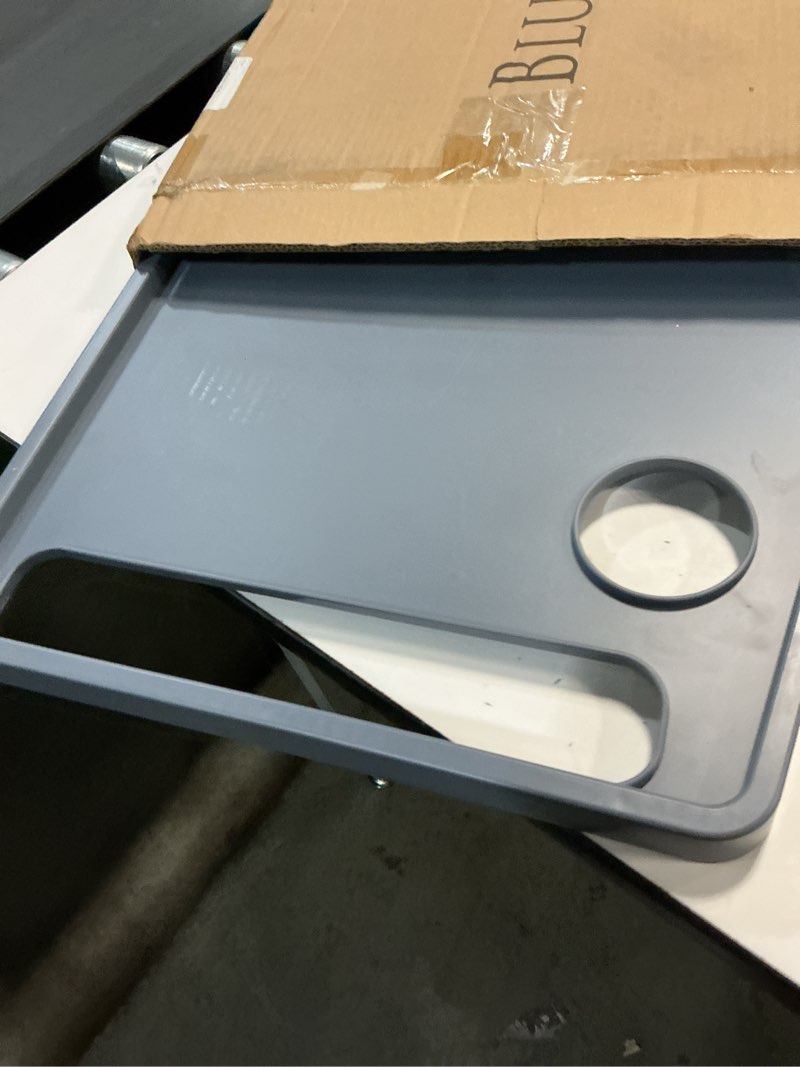 Condition photo showing Good Condition for bluestone walker tray- upright with holders-universal table fits most standard folding walkers-home mobility medical equipment accessories, 1 count (pack of 1)
