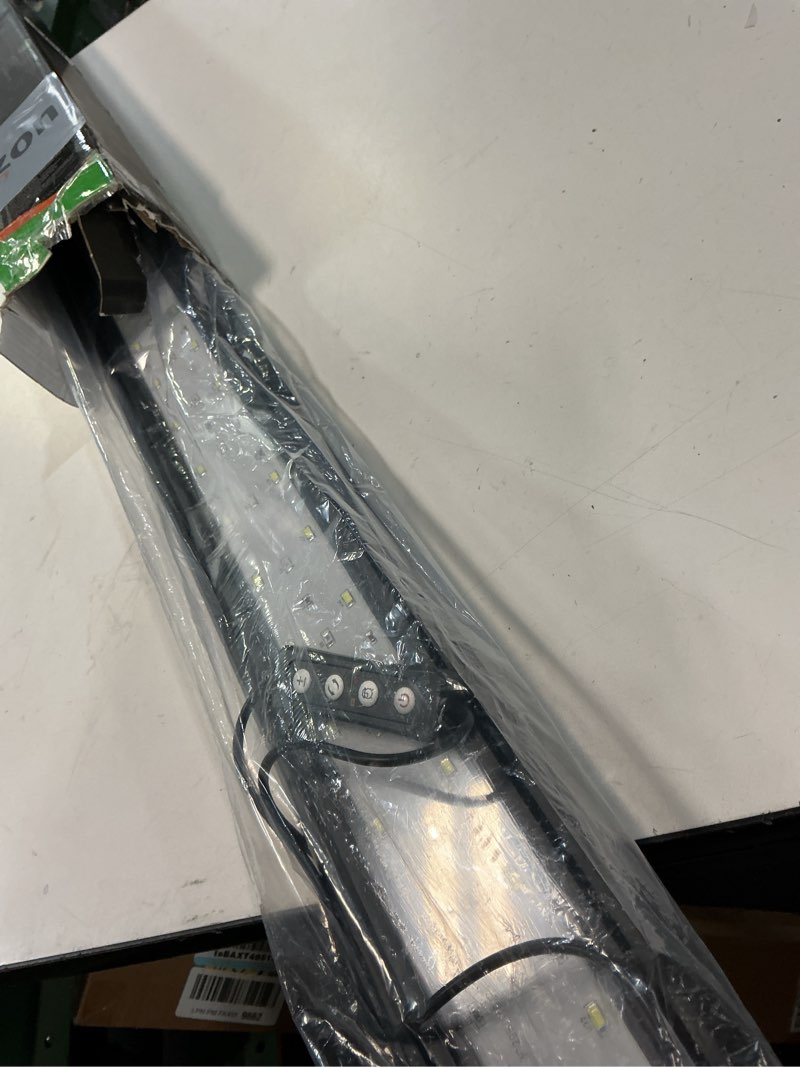 Condition photo showing Good Condition for hygger 32W Full Spectrum Aquarium Light with Aluminum Alloy Shell Extendable Brackets, White Blue Red LEDs, External Controller, for Freshwater Fish Tank (46-52 inch) 32W (46-52 inch)