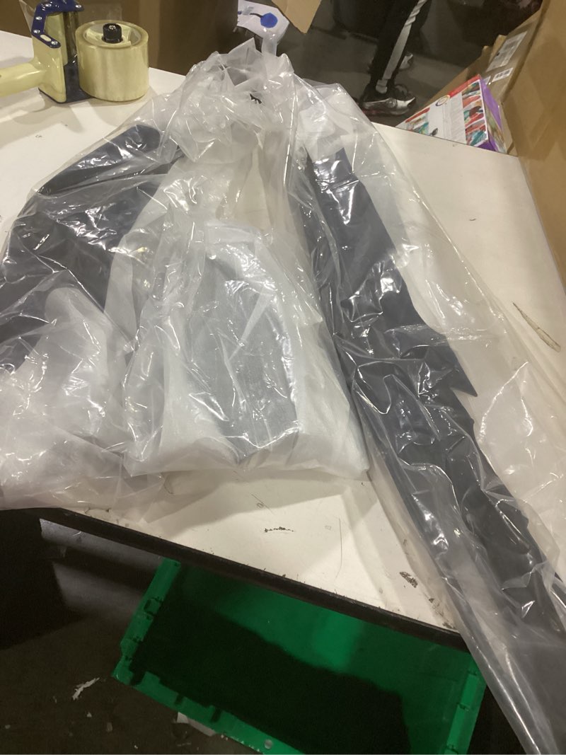 Condition photo showing As Is for Front Lip for Ford Mustang GT EcoBoost 2024-2026 Front Bumper Lip Splitter Matte Black