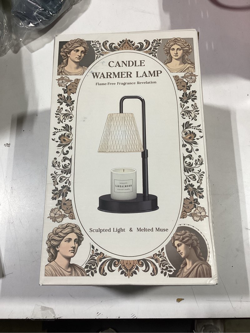 Condition photo showing Good Condition for GVY Candle Warmer Lamp with Timer – Dimmable Wax Warmer for Vintage Room Decor, Height Adjustable Candle Lamp for Mom, Birthday Gifts for Women,House Warming Gifts for New Home Decor with 2 Bulbs